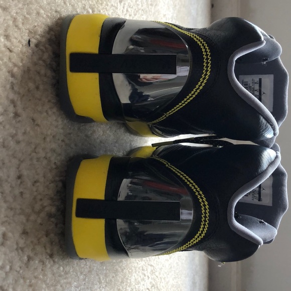 Nike Air Jordan Flight Remix Black Yellow - Picture 4 of 6